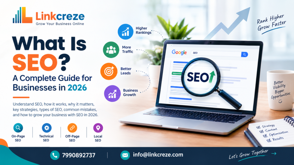 What Is SEO? A Complete Guide for Businesses in 2026 what is seo